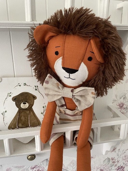 misie i maskotki Maskotka Lew Leoś 45 cm