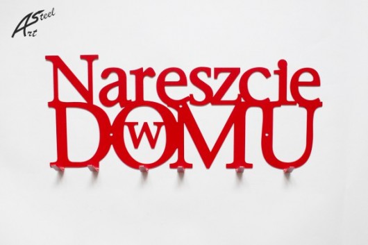 Wieszak na Ubrania Nareszcie w Domu Prezent ArtSteel