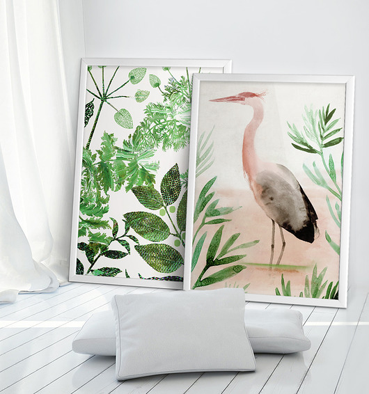 2 grafiki 50x70 cm  Anita Tomala