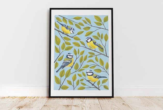 plakaty Plakat "Sikorki" 30x40 cm