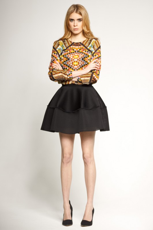 Future Mini Basketwave skirt  hevapoland