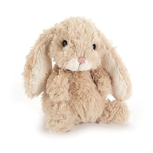 misie i maskotki Maskotka Przytulanka Króliczek Mia Beżowy 15 cm