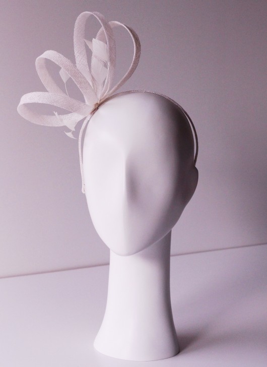 Fasynator Ślubny pokaźny zwijas z piórkami BOZKA Luxury Handmade