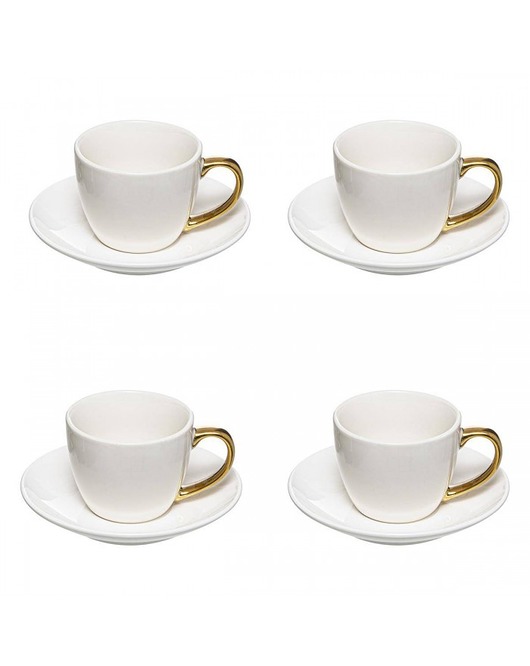 Filiżanka Porcelanowa 4 szt. Komplet do Espresso MIA home