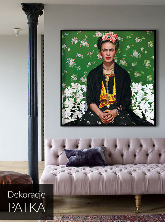 Frida Kahlo -dekoracja ścienna Dekoracje PATKA Patrycja Kita