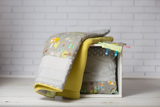 Lekki kocyk i podusia Bawełna Polarek GRATIS LalaShop