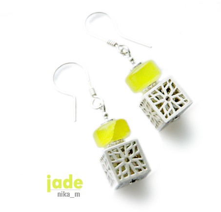 KOLCZYKI - jade nika