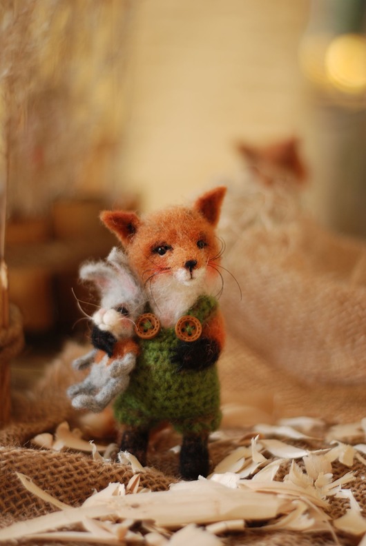 misie i maskotki Lis i Królik