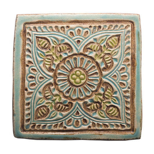 Dwie ceramiczne podkładki pod kubek Ceramika SPK