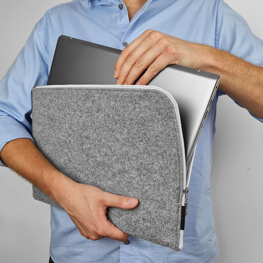 etui na laptopa POKROWIEC NA LAPTOPA biały zamek macbook etui