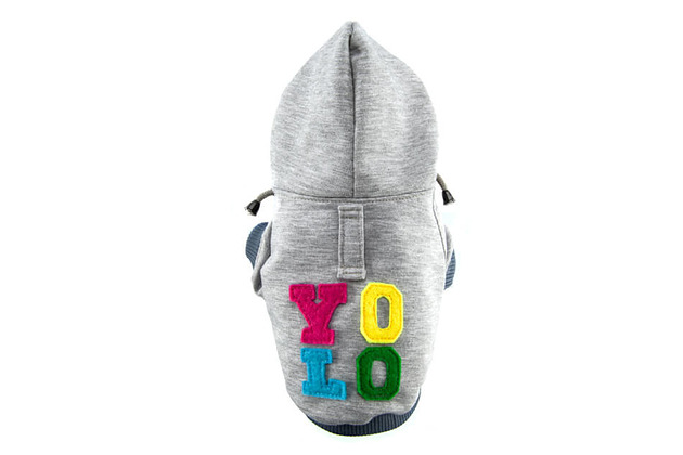 Bluza dla psa YOLO Szara Bowl and Bone Republic