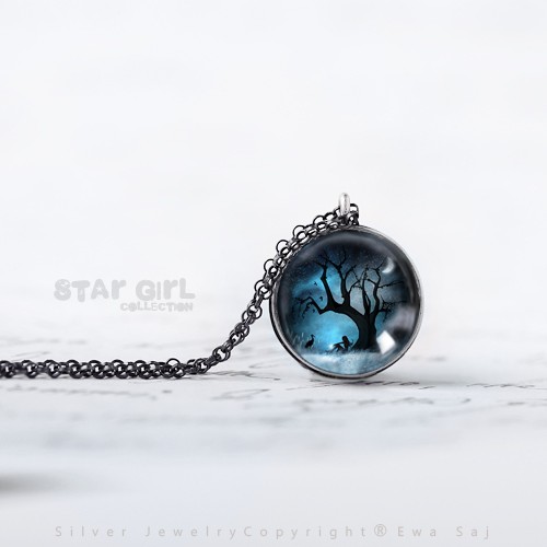 Star Girl i Bocian - srebrny simple Ewa Saj  Silver