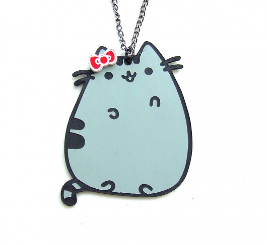 Naszyjnik hello pusheen  Kraina czaru