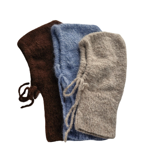 czapki damskie Komin z alpaki i merynosa kolory