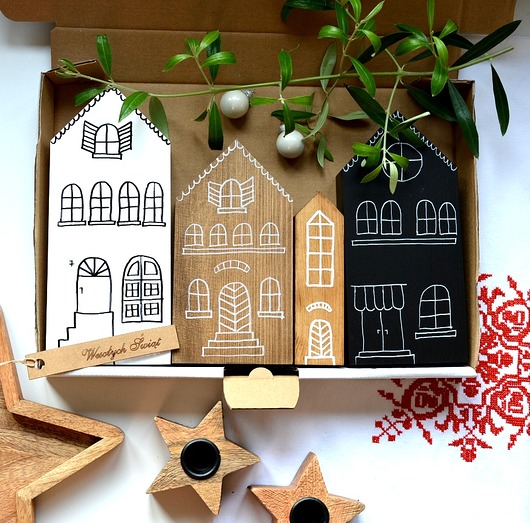 4 domki Wooden Love