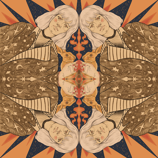 grafiki i ilustracje Zajęcza pełnia