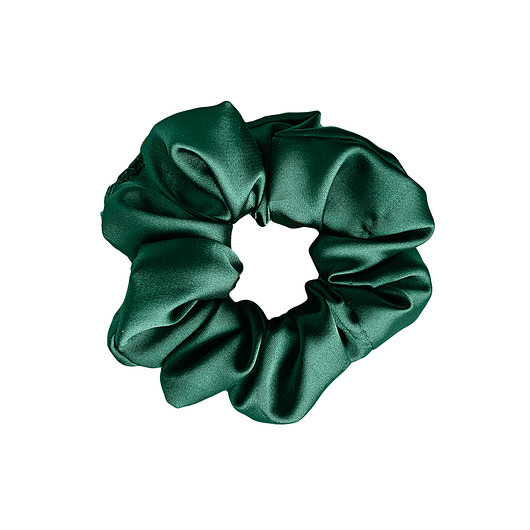 gumki do włosów Satynowa gumka do włosów scrunchie Zielony RÓŻNE MODELE