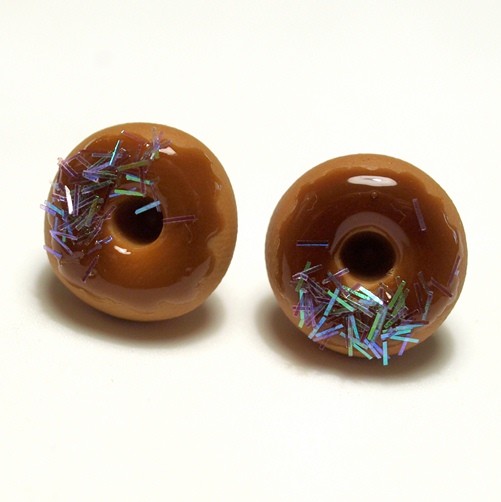 kolczyki donuty ciasteczkatynki
