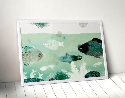 AKWARIUM 50x70 Anita Tomala