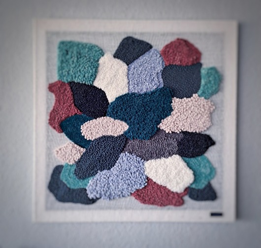 obrazy Obraz punch needle abstrakcja