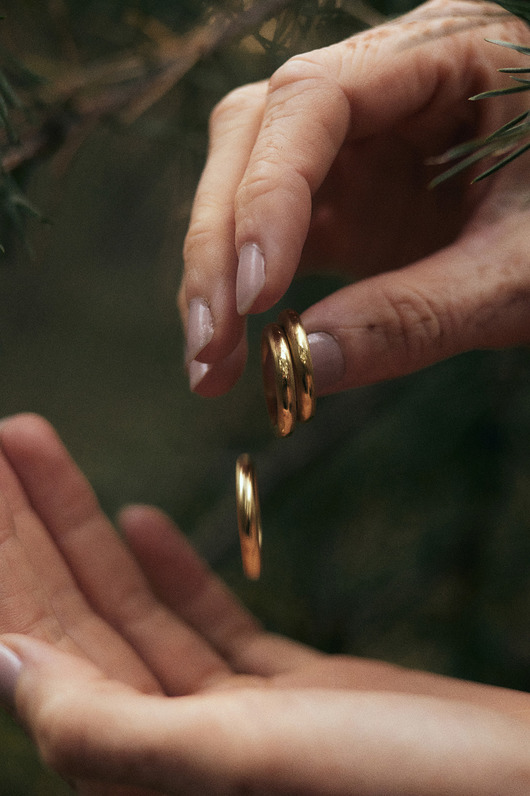 pierścionki - różne TORUS / brass ring