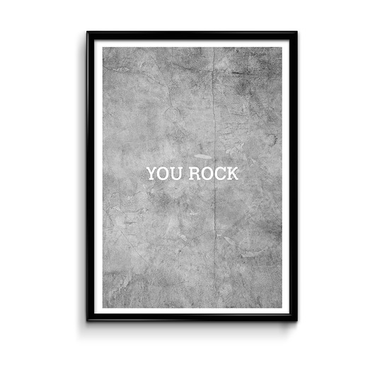 You rock 50 x 70 plakat Bury Lis