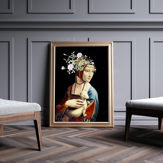 Plakat Dama Nowoczesna  HOG STUDIO