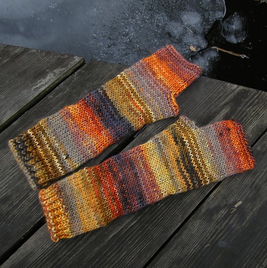mix jesieni / mitenki agat handmade