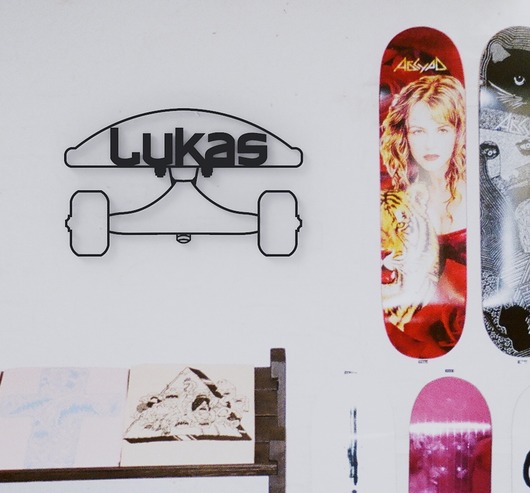 Ozdoby na ścianę Deskorolka Skateboard-dekoracja personalizowana - oryginalny prezent