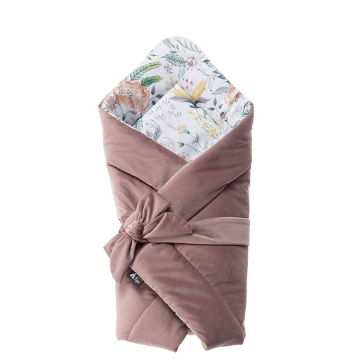 śpiwory i rożki niemowlęce Rożek Velvet Nest Premium rose