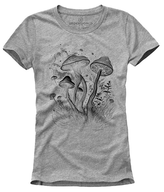 t-shirt damskie T-shirt damski UNDERWORLD Mushrooms