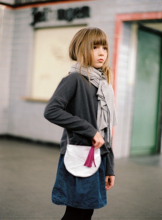 Mini hobo Girl- silver  patkas