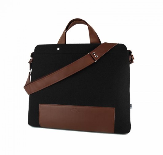 Torba z filcu na laptopa Czarny Mister Czoko purol design