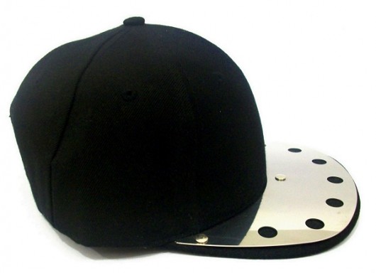 Metal Brim Snapback Hat / Circle Exclussive Marks
