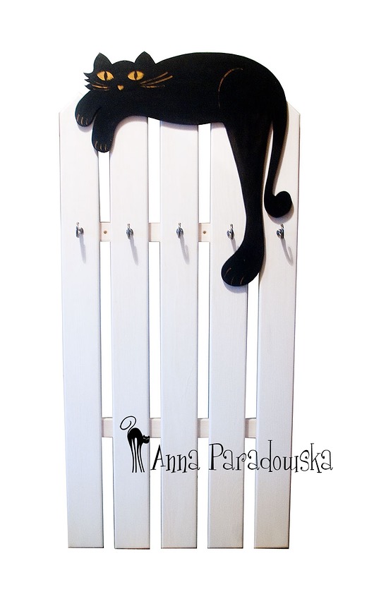 Wieszak Baltazarowy 50 x 100 cm BIAŁY Anna Paradowska