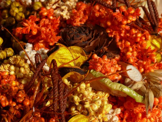  Wianek jesienny na drzwi Tulka