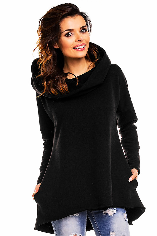bluza z kapturem damska Bluza B129