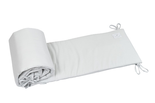Ochraniacz Simply Glamour Szary jasny 30 x 190 Cotton & Sweets
