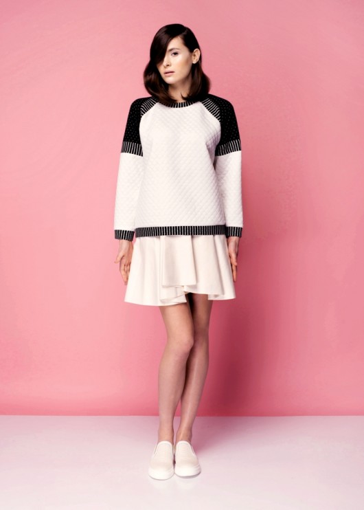 geometric blouse LC LUCJA