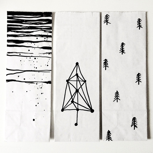 set -3 minipaperbags 31cm Agi Wind