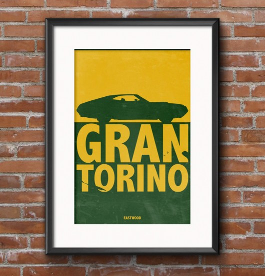 Gran Torino - plakat minimalmill