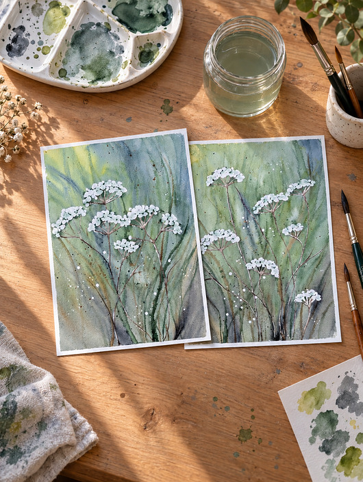 grafiki i ilustracje Zestaw 2 prac A3
