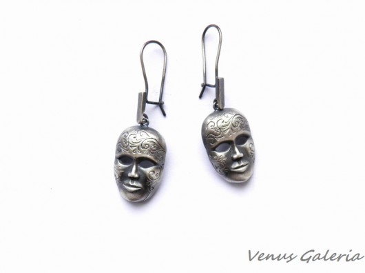 Maski weneckie - kolczyki VENUS GALERIA