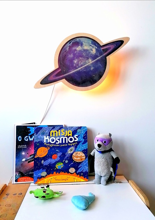 lampy do pokoju dziecka Lampka Saturn
