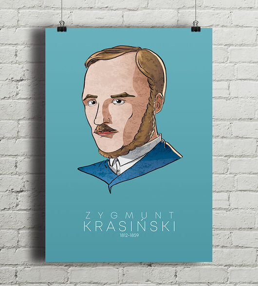 plakaty Plakat Zygmunt Krasiński 
