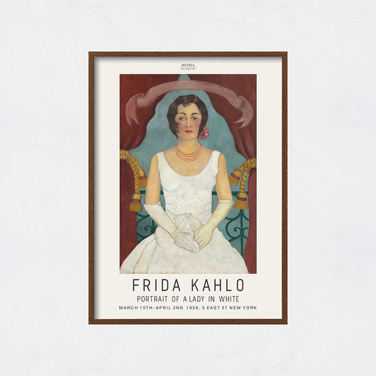plakaty Plakat Frida Kahlo - Exhibition Art