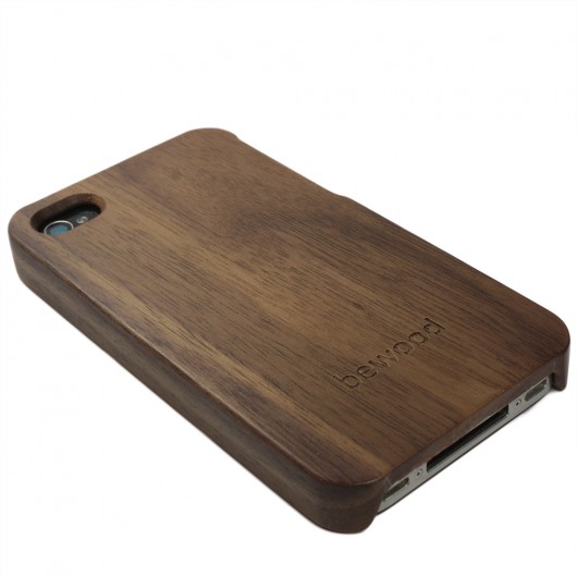 IPHONE 4 Drewniane etui SIMPLE ORZECH bewood