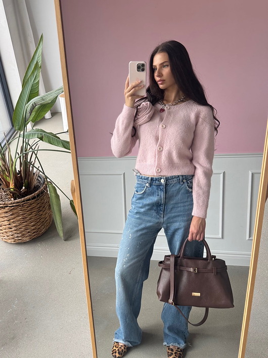 torby na ramię Torebka SCANDI milk chocolate premium - skóra naturalna