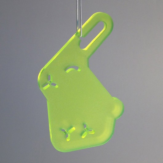 BUNNY green/satin/fluorescent/S YUKIKO