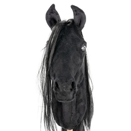 zabawki - inne Realistyczny Hobby Horse  kary/czarna